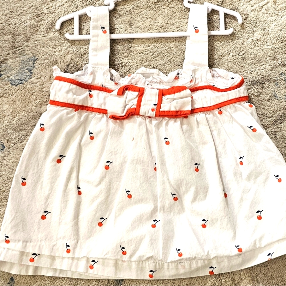 Janie and Jack super adorable top great for 4th of July sz 4